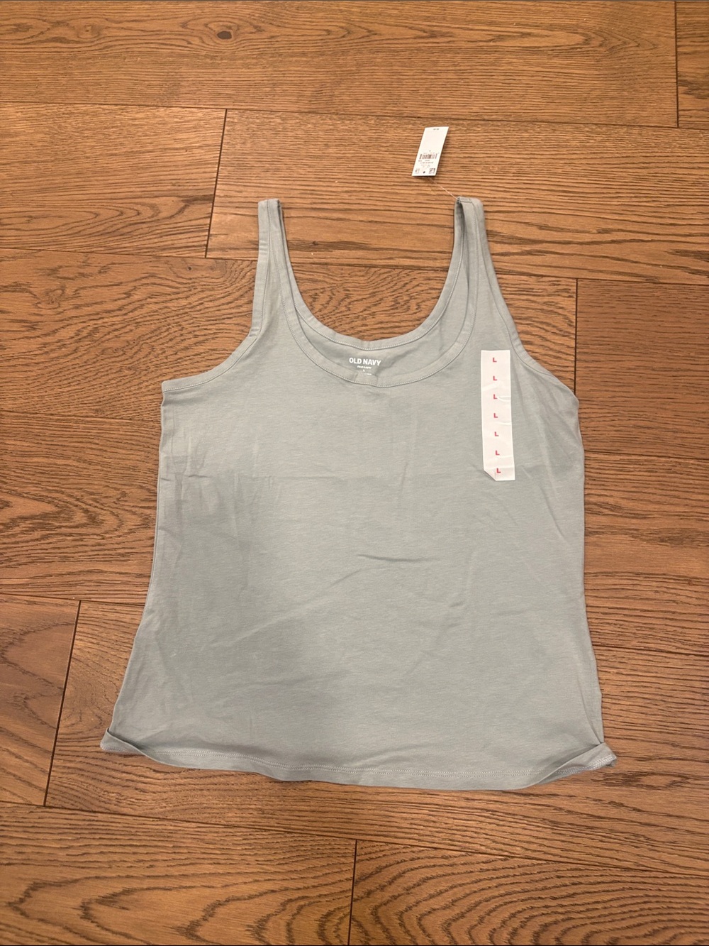 Old Navy Women's Pale Blue Scoop Neck Tank